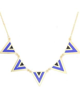 Кольє ювелірна біжутерія позолочене 3514-б