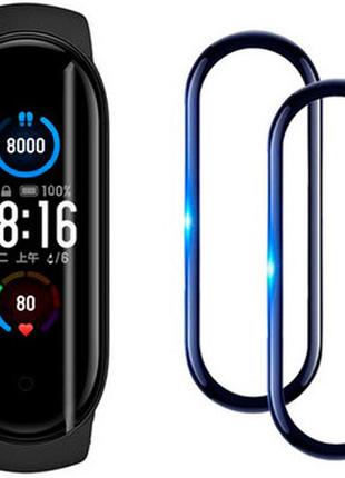 Защитная пленка mrk 3d-curved для xiaomi mi band 5/6 (mrk7572)1 фото