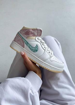 Кросівки nike air jordan 1 retro ice cream1 фото