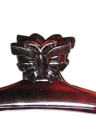 Затискач для волосся 8 см 2 шт. коричневий titania art.8022/8 b