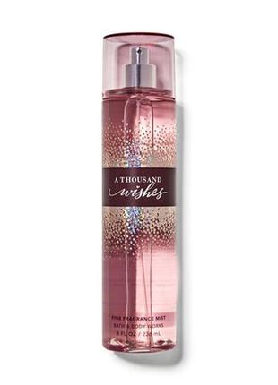 Парфумований міст для тіла bath & body works - a thousand wishes