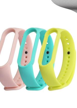 Комплект ремешков mrk для xiaomi mi band 5/6 spring (mrk7869)