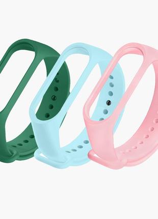 Комплект ремешков mrk для xiaomi mi band 3/4 lavender lush (mrk8473)