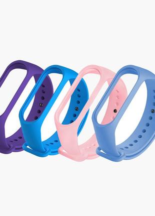 Комплект ремешков mrk для xiaomi mi band 3/4 lillac (mrk5662)