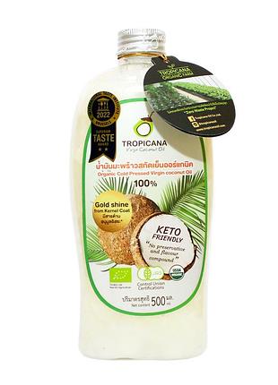 Кокосова олія tropicana першого холодного пресування 500 мл