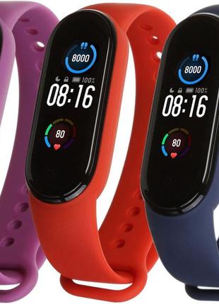 Комплект ремінців mrk для xiaomi mi band 5/6 galaxy (mrk7766)