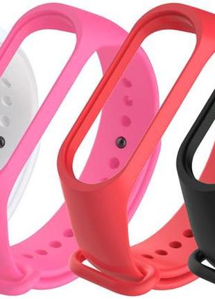 Комплект ремінців mrk для xiaomi mi band 4/3 rockstar (mrk7806)