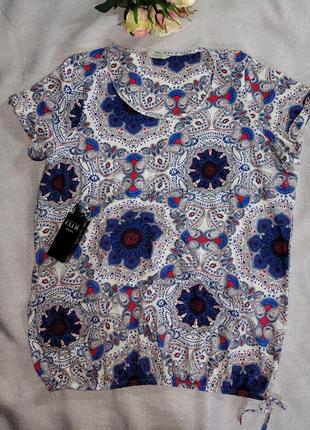 Блуза віскоза на гумці george eu 44 uk 16