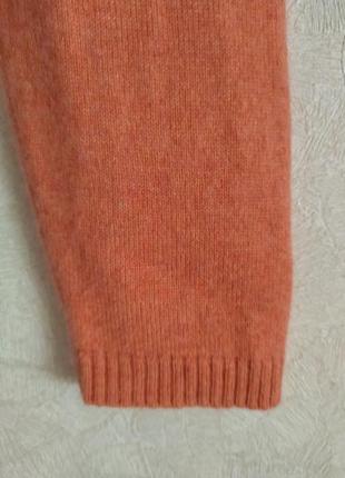 Кашемировый джемпер поло кашемир+шёлк пуловер кашемировая кофта поло5 фото