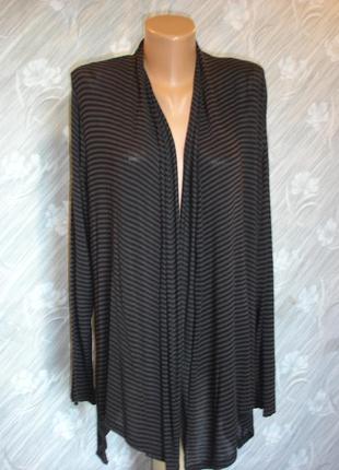 Легкий кардиган в полоску  "f&f"