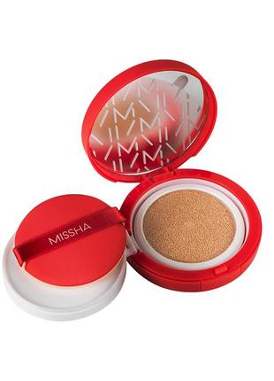 Кушон матирующий с бархатным финишем missha velvet finish cushion (spf50+/pa+++) 15g