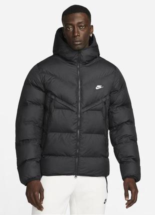 Куртка мужская с капюшоном nike sportswear storm-fit windrunner dr9605-010