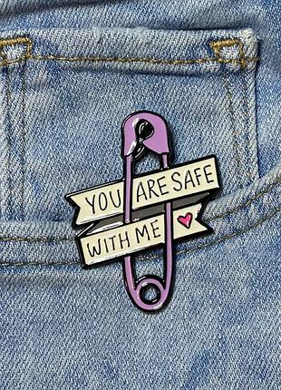 Значок / пін металевий яскрава булавка