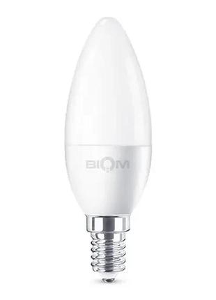 Світлодіодна лампа економ енергозберігаюча bt-589 9w c37 e14 4500k