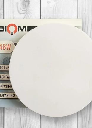 Світильник світлодіодний накладний biom 48w 5000к ip33 коло byr-01-48-5