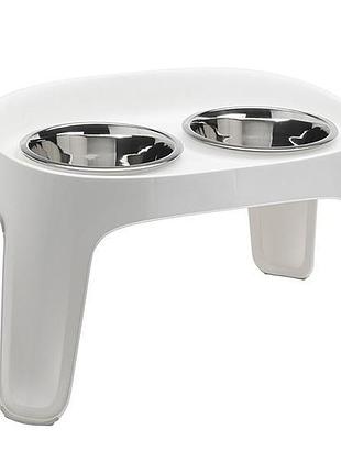Moderna skybar 29x48x20 см / 2x850 мл модерна скайбар столик з мисками для собак