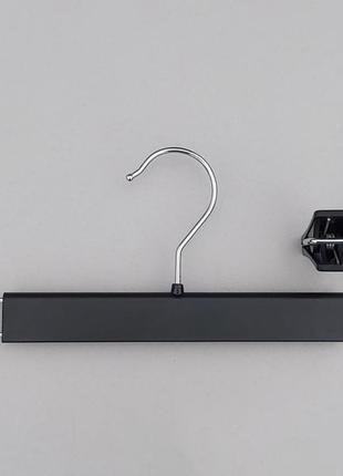 Плечики вешалки тремпеля  marc-th для брюк и юбок xzs-35 черного цвета, длина 34 см