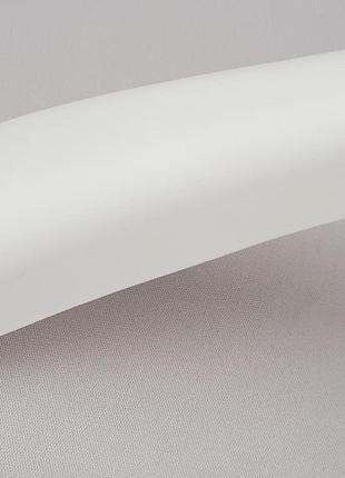 Плічка вішалки тремпеля tz0066 білого кольору під дерево, довжина 44 см2 фото