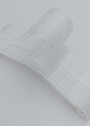 Плічка вішалки тремпеля v-v26 колір матовий, довжина 26 см, в упаковці 10 штук