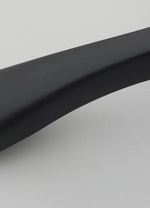 Плечики вешалки тремпеля  пд45 черного цвета под дерево, длина 45,5 см4 фото