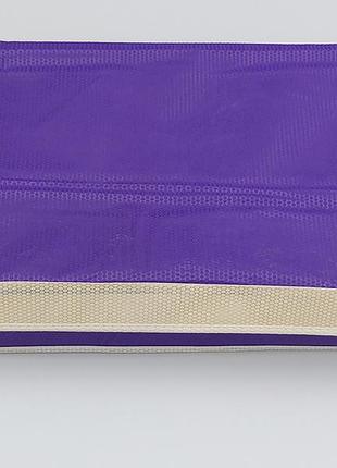 Органайзер з кришкою 47*30*12 см, на 16 відділень для зберігання дрібних предметів одягу фіолетового кольору2 фото