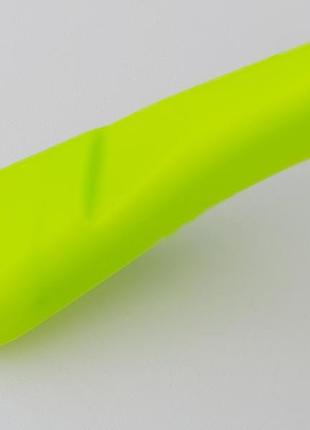 Плечики вешалки тремпеля см-309 салатового  цвета, длина 32 см5 фото