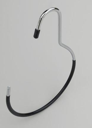 Висота 20 см. ширина 13,5 см. плічка для аксесуарів метал в силіконі чорного кольору4 фото