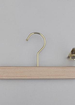 Длина 34,5 см. плечики серия "perfetto" для брюк и юбок цвет под дерево,  mainetti group италия