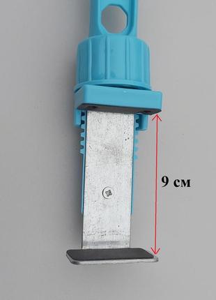 Чудо-вешалка органайзер для хранения или сушки одежды голубого цвета8 фото