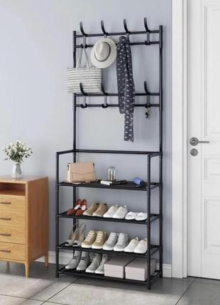 Стойка-прихожая черного цвета