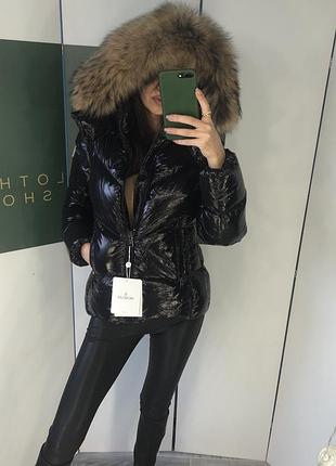 Шикарный пуховик тёплый moncler бренд