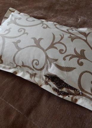 Ортопедична подушка з гречаним лушпинням. розмір 60 х 60 см