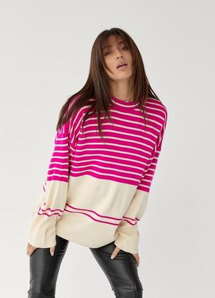 💙кофта oversize у смужку💛