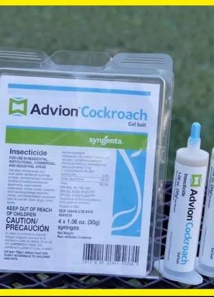 Гель от тараканов advion cockroach gel syngenta. dupont (дюпонт) 3 шт2 фото