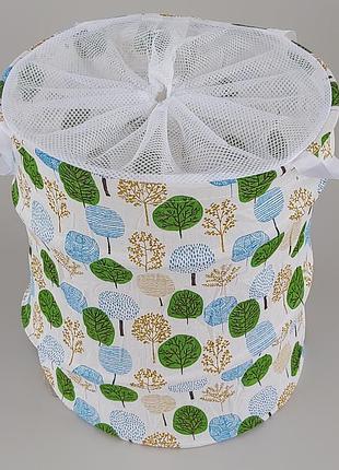 Кошик тканинний для зберігання одягу, іграшок, білизни тощо.