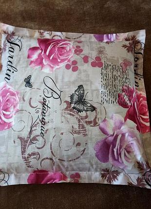 Ортопедична подушка з гречаним лушпинням. розмір 40 х 40 см