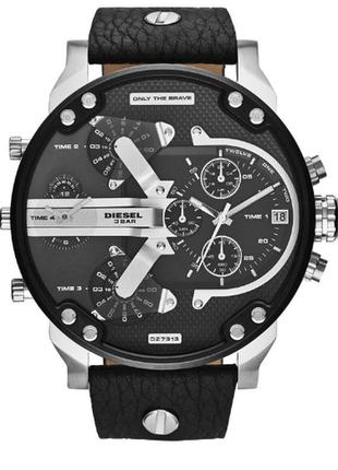 Мужские наручные часы diesel brave black silver1 фото