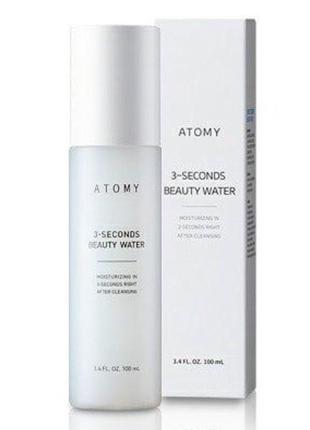 Atomy 3-seconds beauty water.спрей для лица на основе лаврового листа.спрей в считаные секунды освежает кожу.