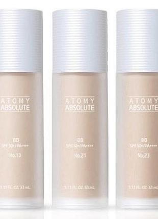 Вв крем корейского бренда atomy . spf 50+ pa++++ . 33 мл . в наличии тон 23 -беж