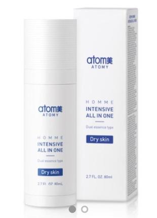 Intensive all in one dual essence type for men atomy. уходовое средство для мужчин "все в одном»