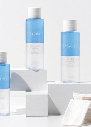 Средство для снятия водостойкой косметики с глаз и губ .атоми . южная корея . 150 мл