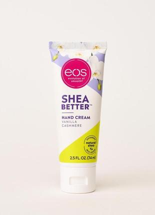 Крем для рук ваніль eos shea better vanilla cashmere hand cream2 фото