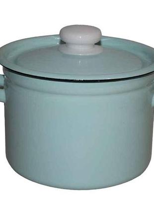 Каструля емальована 3 літри бірюзова (i1612/4) "idilia"