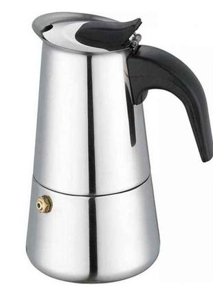 Гейзерная кофеварка 300 мл для молотого кофе vc-1367-300 vincent