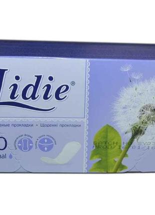 Прокладки щоденні 50 шт (normal) тм lidie