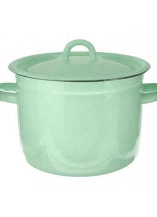 Кастрюля idilia 3 литра эмалированная бирюзовая (і16121/4)