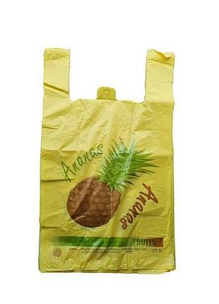 Майка 30x55 ананас жовтій (100 шт в уп) тм традиції качества