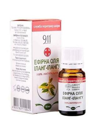 Ефірна олія іланг-ілангу 10мл тм green pharm
