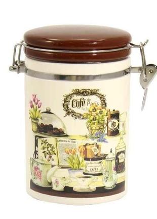 Банка для сипучих 850мл кухня zf6262k 00081757 тм interos