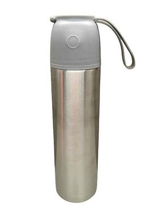 Термос питьевой нержавеющий 450 мл city gray 16643-045cg "lessner"